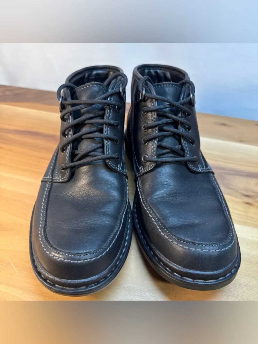 Clarks Boots Men’s Rockie Top GTX Active Air‎ Gore Tex Sz 8.5 M Black Leather